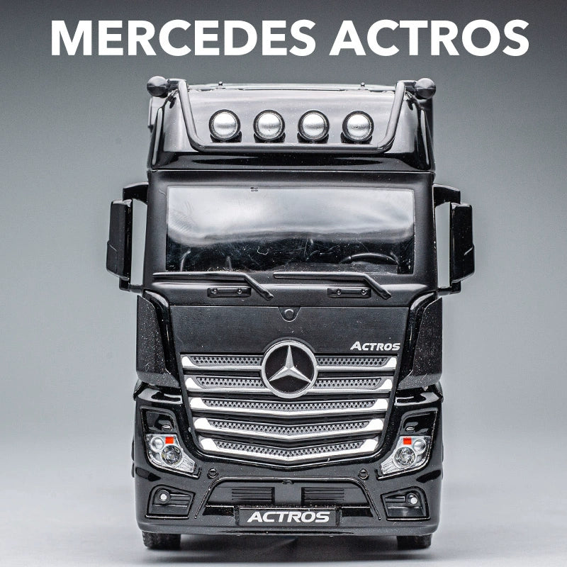 Experience Authenticity: Mercedes-Benz Semi-Truck Model