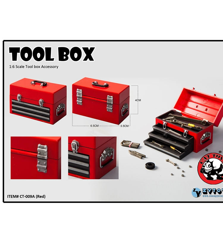 Zytoys CT009 1/6 Scale Soldier Hand-Made Toolbox Scene Model Kit