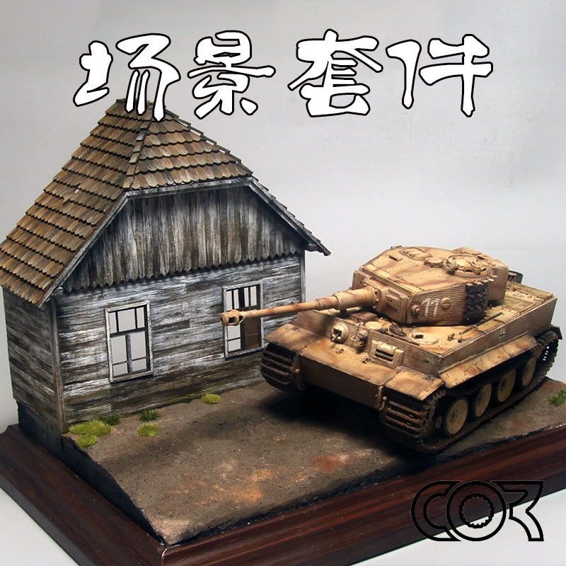 1 Cj0102 Architectural Modeling Wooden House Sand Table Kit