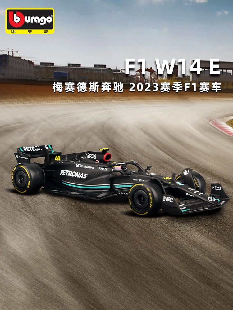 Experience the Thrill of Racing: Biliao Mercedes W14 Formula F1 Racing Metal Model Car Variants