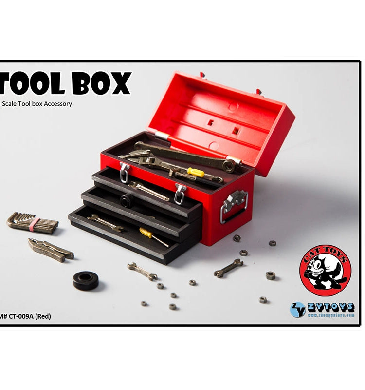 CT009 1/6 Scale Soldier Hand-Made Toolbox Scene Model Kit