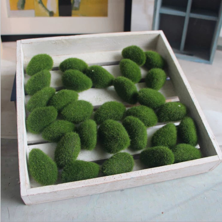 Artificial Landscape Fake Moss Fur Stone Living Room Decoration & Scenery
