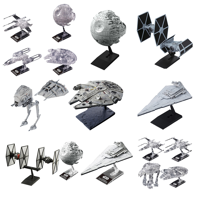 Bandai Star Wars Space Fleet Display Models: A Galactic Collection