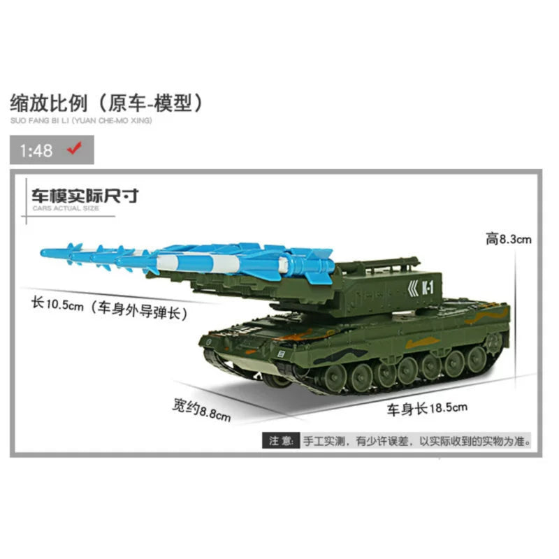 Anti-Aircraft Missile Launcher System Model – Precision Alloy Collectible