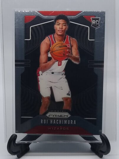 2019-20 Panini Prizm Rui Hachimura Base Rookie Basketball Card simple Xclusive Collectibles