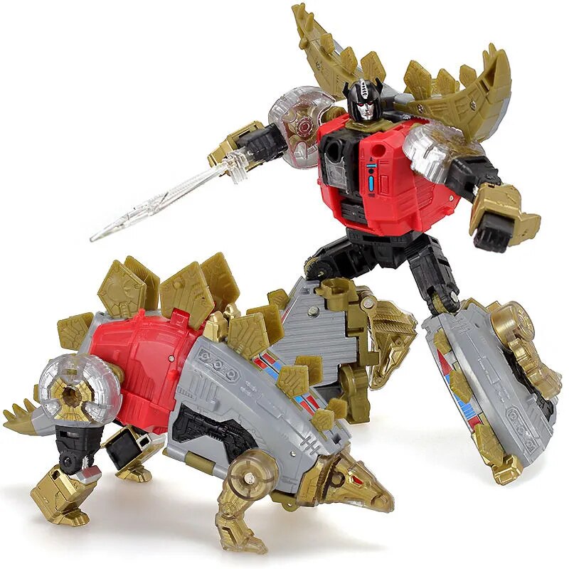 Dinosaur Dinoking Volcanicus BPF 5IN1 Combination Robot Action Toy Transformer Replica