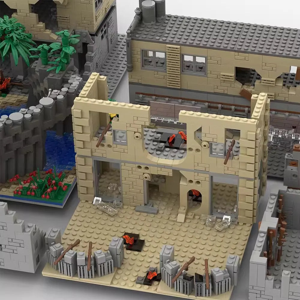  Lego Ww2 Broken House