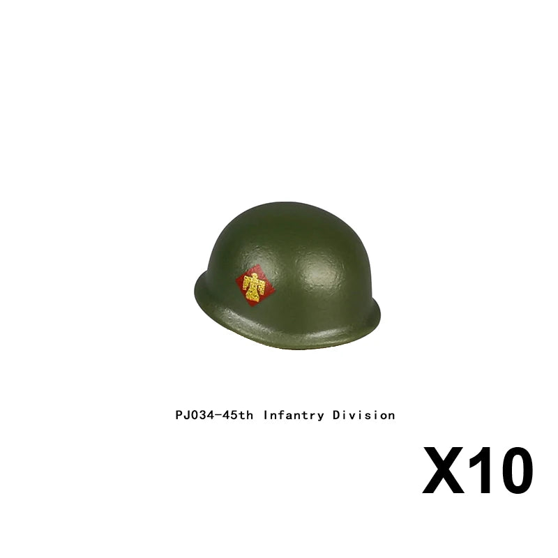 Military Building Blocks – Weapon Accessories, Helmets, and Supply Crates