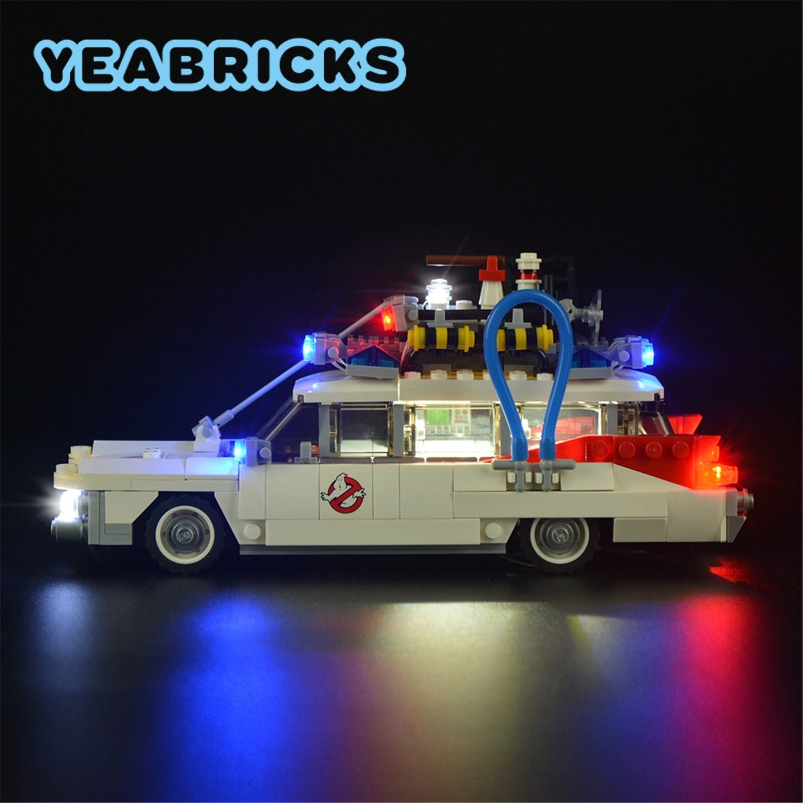 YEABRICKS Building Block Lego-Compatible LED Light Kit Set (Model Not Included)