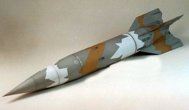 GRAPMAN 1/24 German V1 & V2 Rocket 3D Paper Model - DIY Aerospace Toy for Students