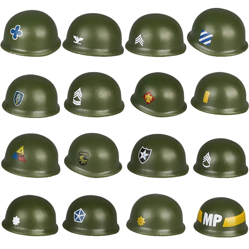 Military Building Blocks – Weapon Accessories, Helmets, and Supply Crates