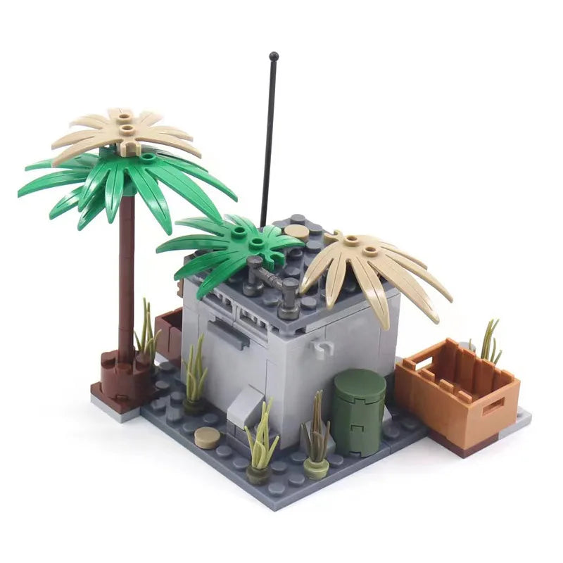 Military Series Battle Gun & Cannon Building Blocks – WW2 Army Artillery Collection
