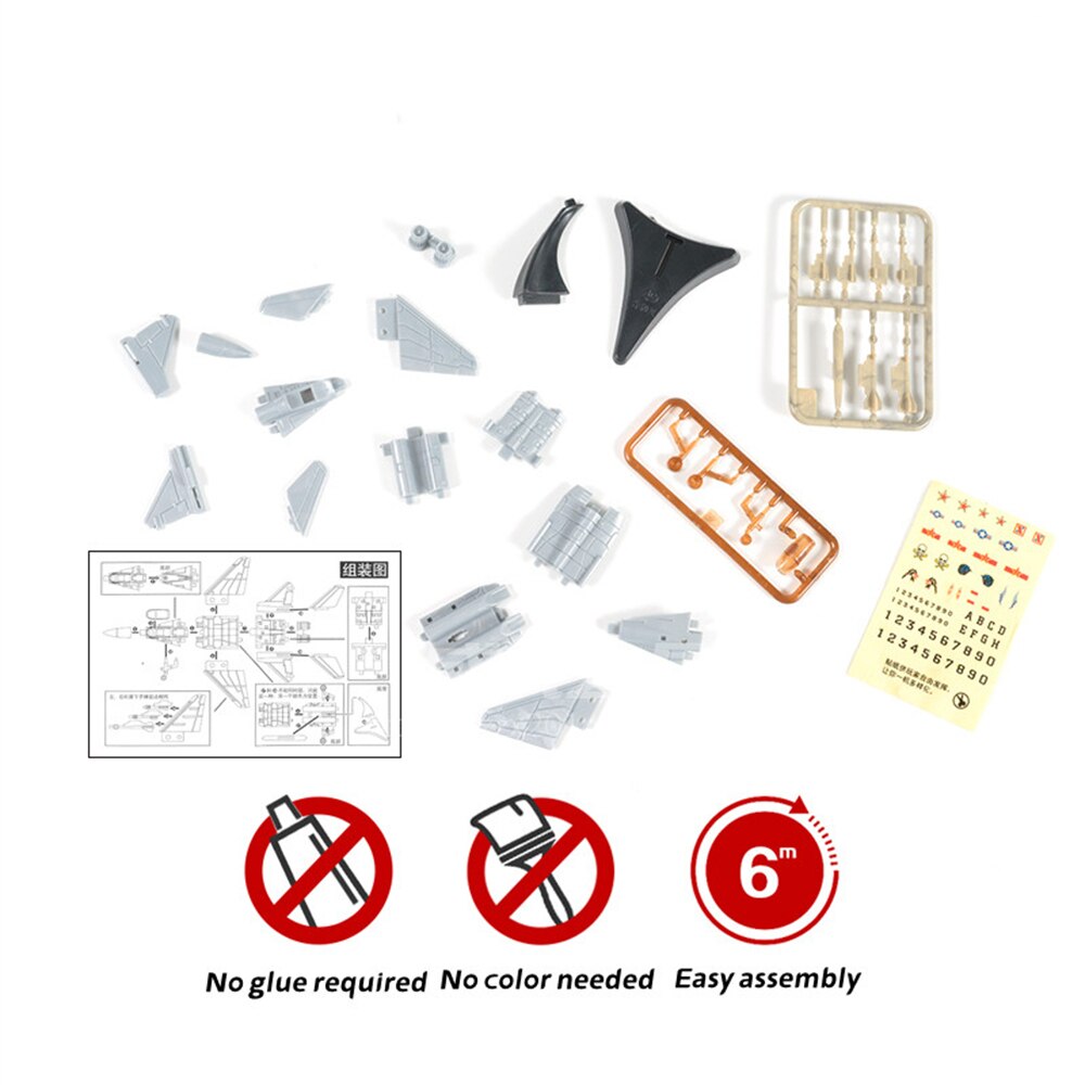 Air Majesty: 1/144 Scale Assembly Model Airplane Toy Collection