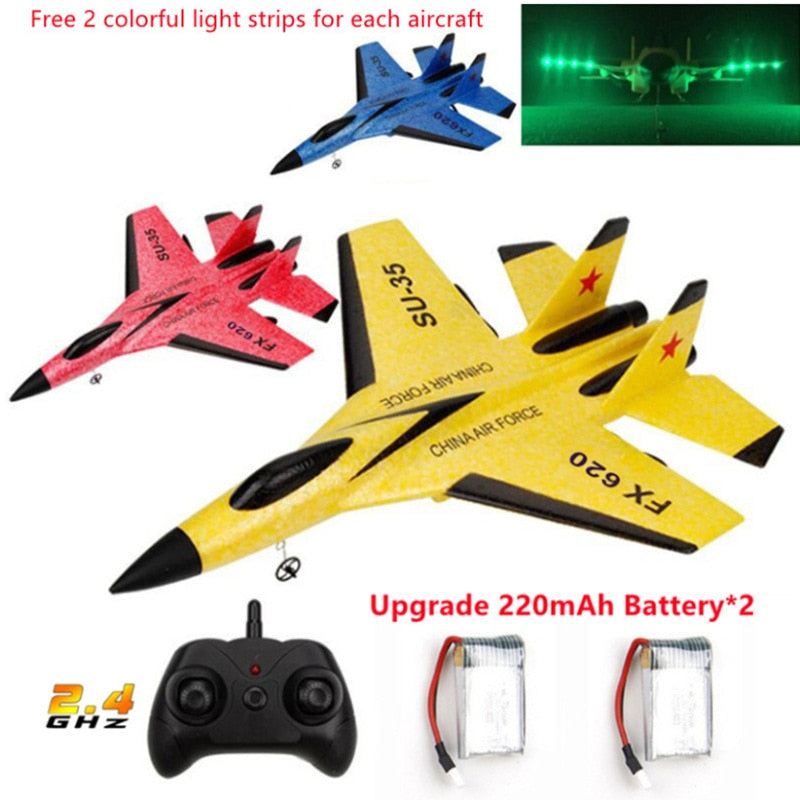 FX-620 SU-35 RC Remote Control Fighter - Ready-to-Fly 2.4G Airplane