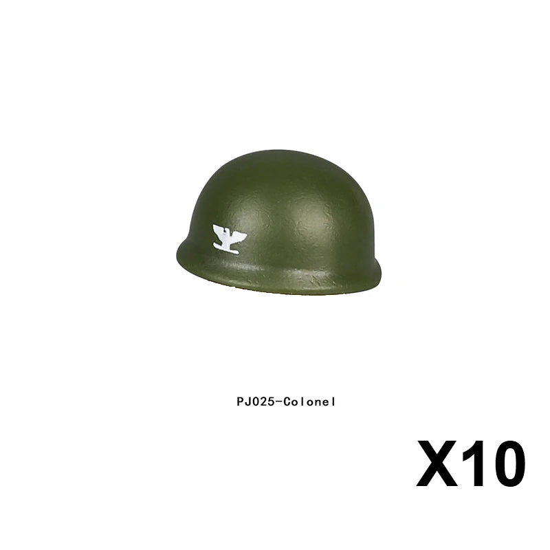 Military Building Blocks – Weapon Accessories, Helmets, and Supply Crates