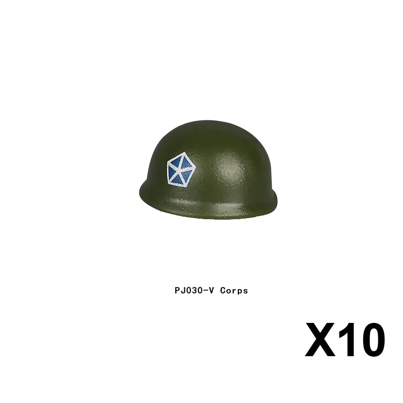Military Building Blocks – Weapon Accessories, Helmets, and Supply Crates