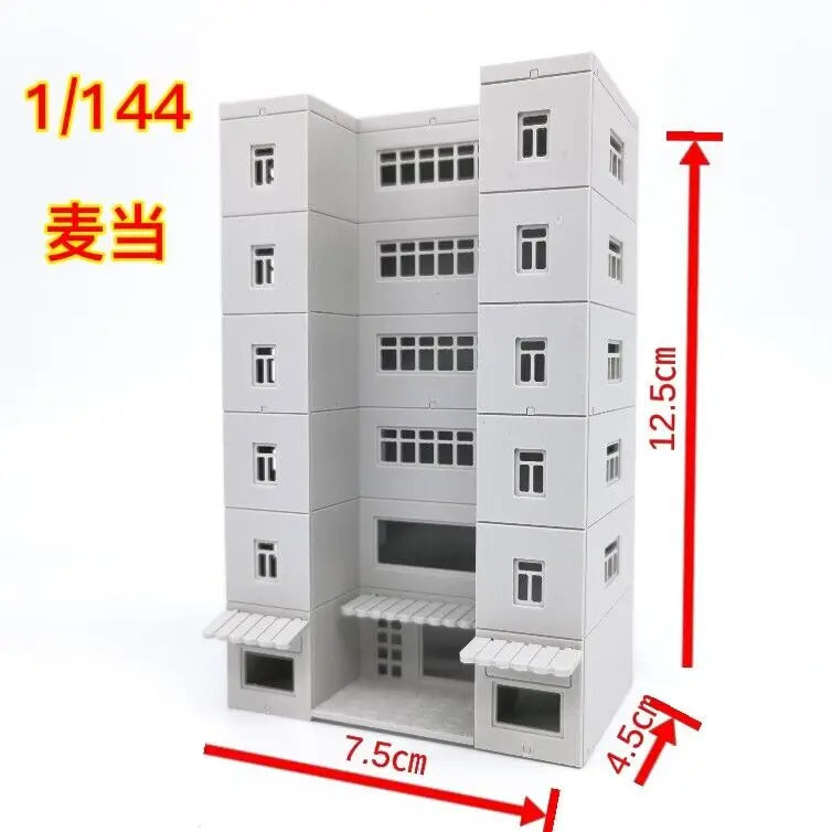 1/150 Scale N Train Railway Modern Scene Office Building Models - Variety of Scenes - Xclusive Collectibles