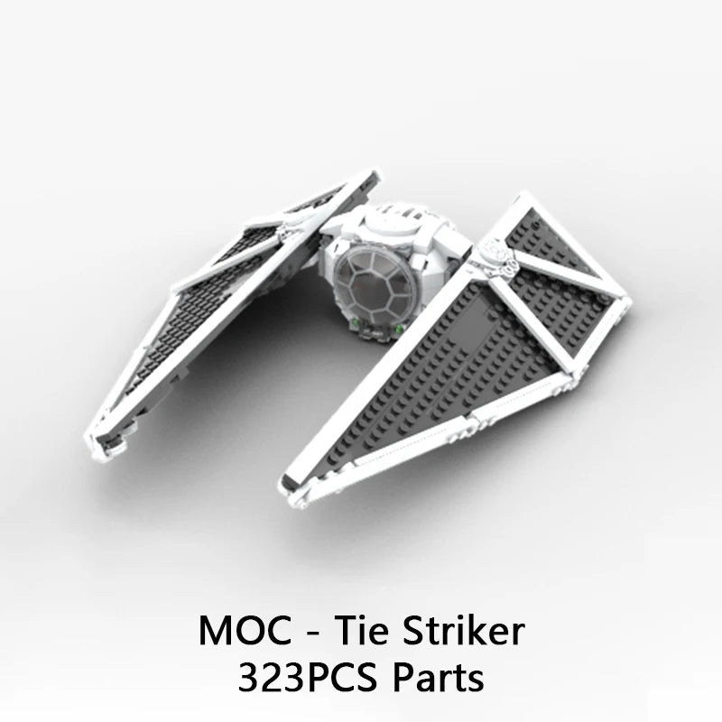 Brick Space Series: Star Wars Inspired Tie Fighter Model Brick Sets - Xclusive Collectibles
