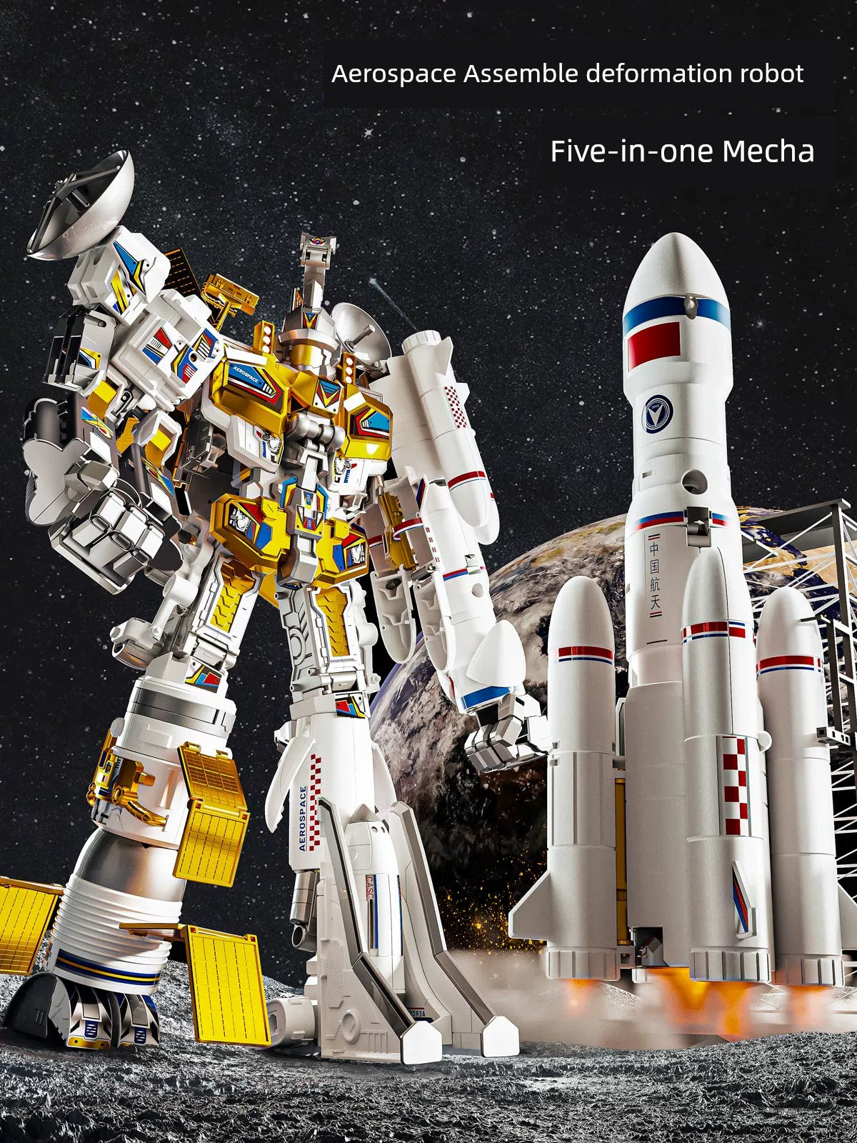 Transforming Spaceship Robot Toy Collection | Authentic Deformation Robots