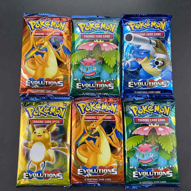 Pokémon Trading Card Game Assorted Pack Collection - English and French Versions