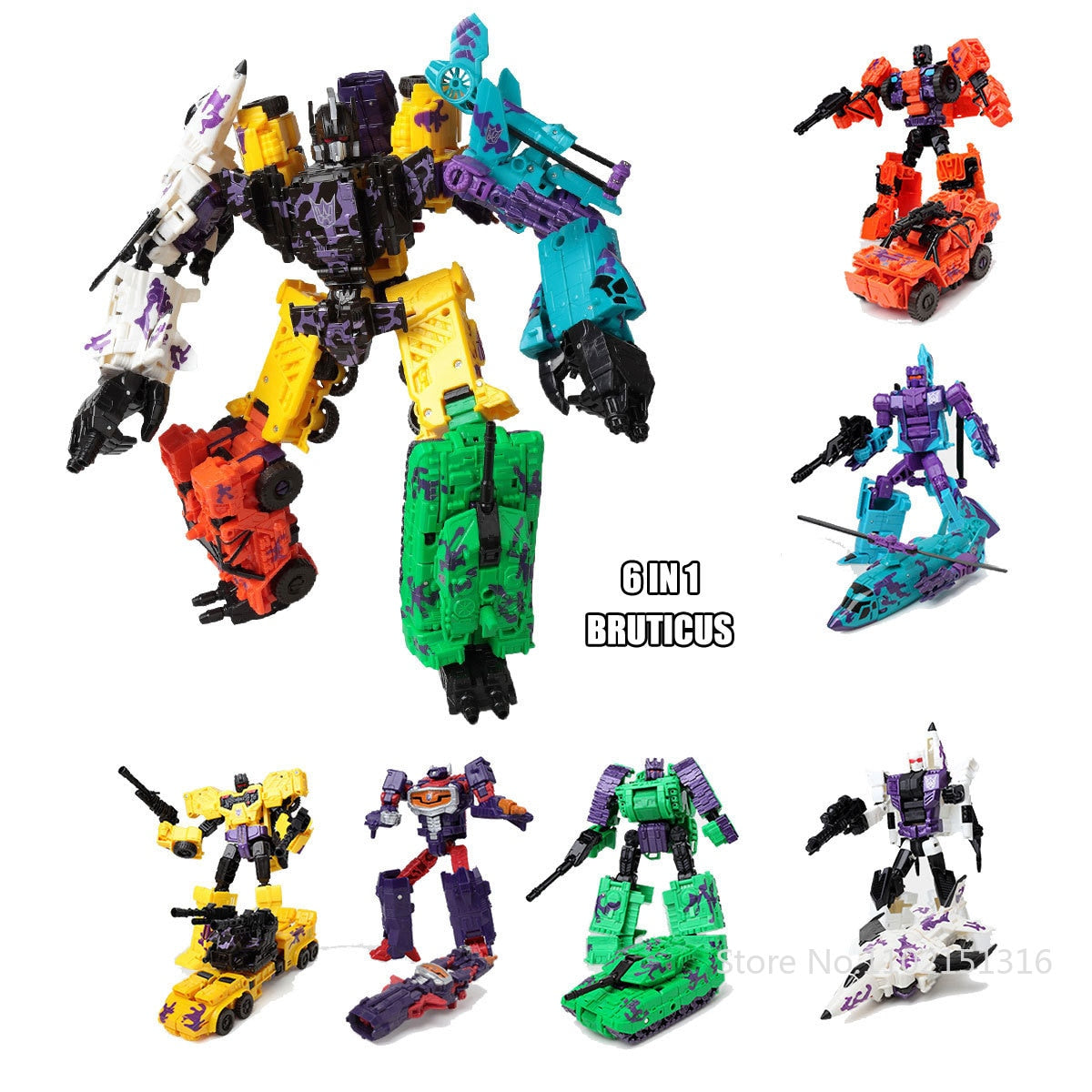 6 in one Bruticus 46512302620957