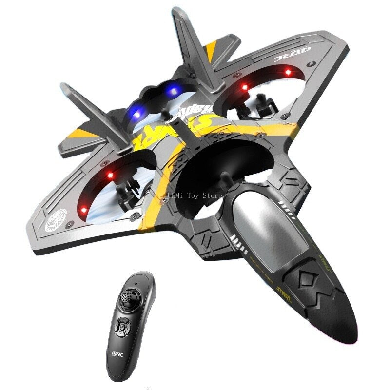 V17 RC Remote Control Airplane 2.4G Beginner VTOL Aircraft - Fly High with Ease in Vibrant Colors
