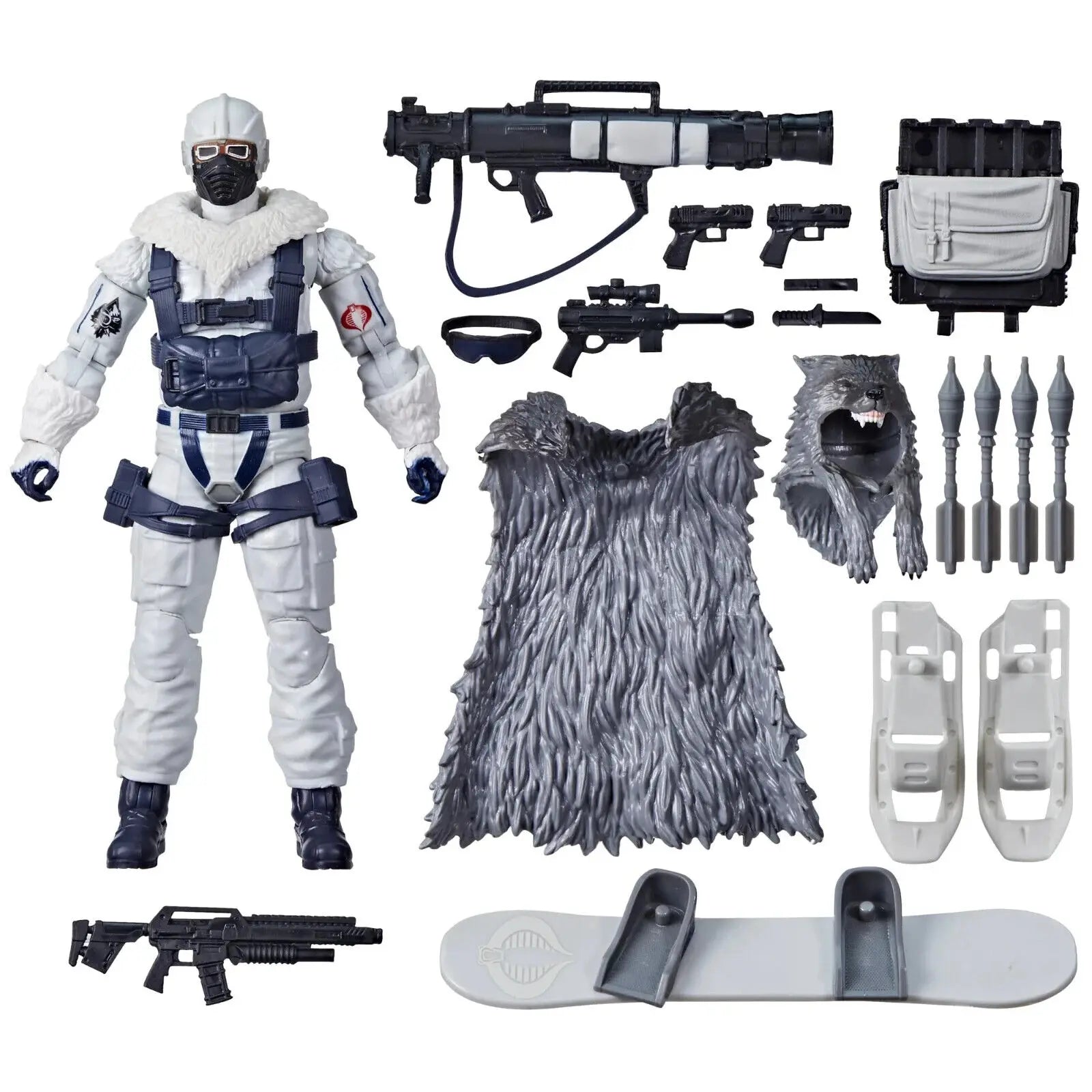 Hasbro G.I. Joe Classified Series 6'' Cobra Snow Serpent Deluxe Action Figure: A Frosty Force to Reckon With
