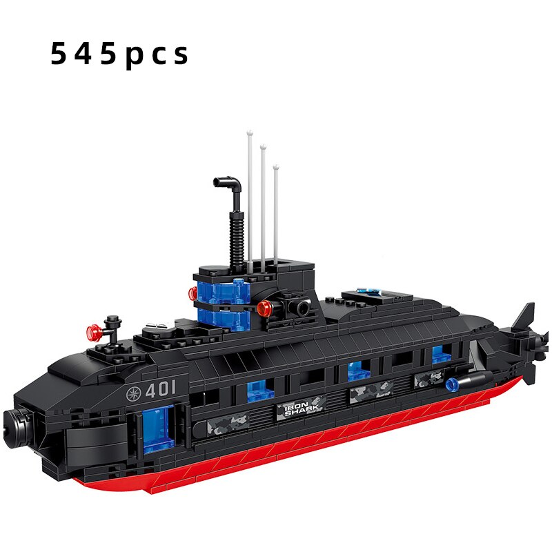 Nuclear Submarine Building Block Playsets