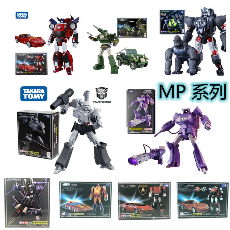 TAKARA TOMY Transformers G1 Masterpiece Rare Replica Collectible Robot Toys