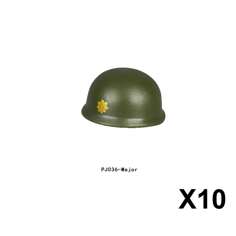Military Building Blocks – Weapon Accessories, Helmets, and Supply Crates