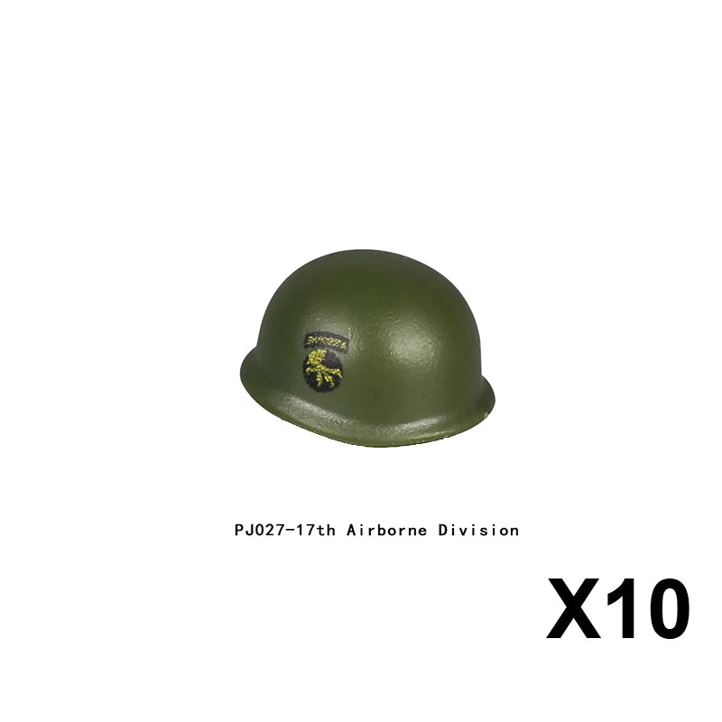 Military Building Blocks – Weapon Accessories, Helmets, and Supply Crates