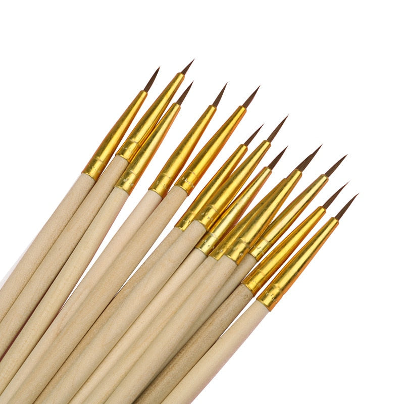 Explore Your Artistic Side with 100Pcs Fine Hand-painted Thin Drawing Art Pen Brush Set