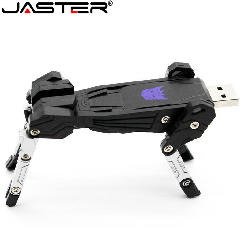 JASTER Transformers Dog USB Flash Drives - Creative Cartoon Character Pendrive
