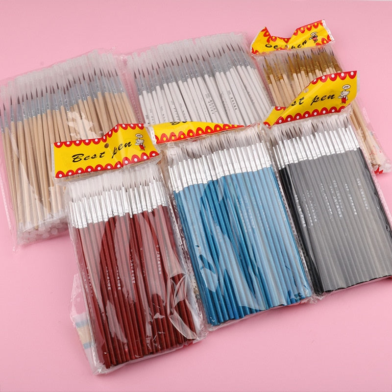 Explore Your Artistic Side with 100Pcs Fine Hand-painted Thin Drawing Art Pen Brush Set