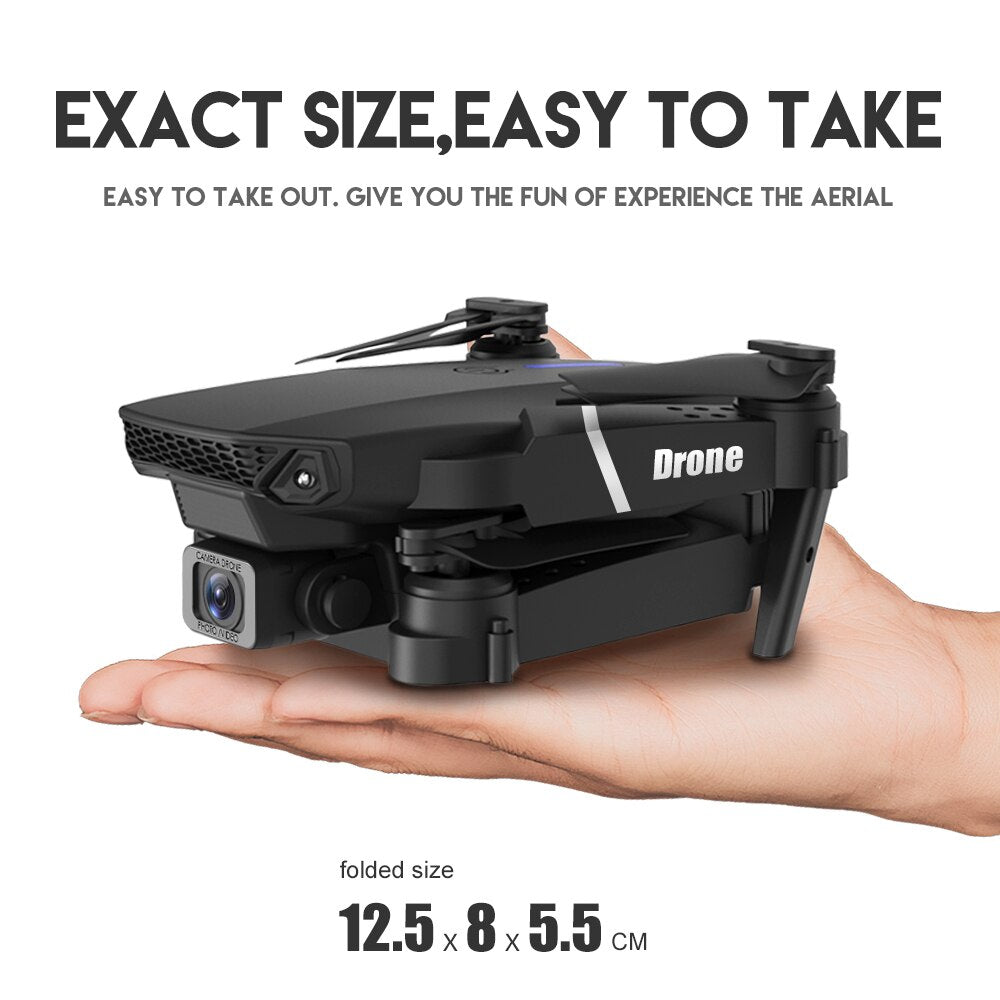 New 2023 E88Pro RC Drone 4K With 1080P Wide Angle HD Camera + Foldable