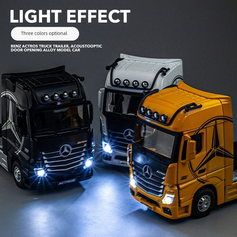 Experience Authenticity: Mercedes-Benz Semi-Truck Model