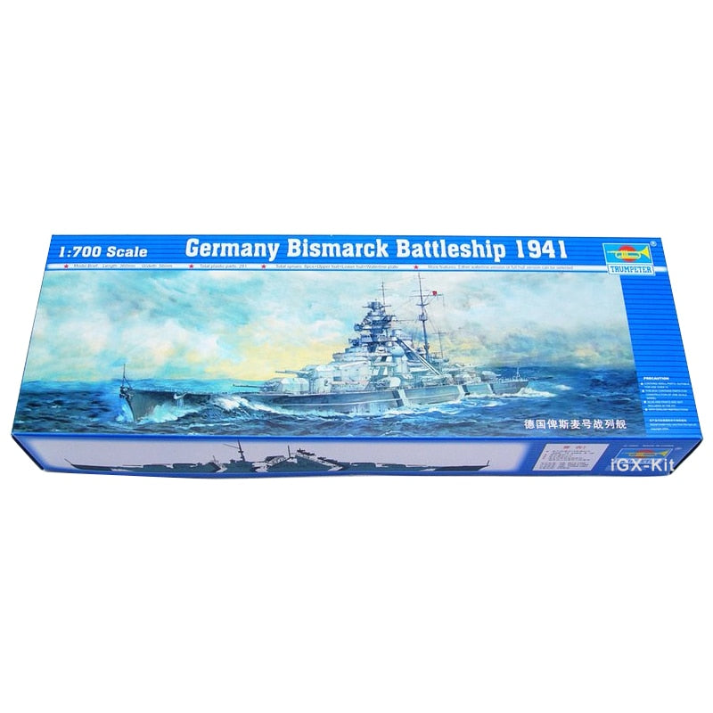 Bismarck Battleship Model Kit, 46512364880157