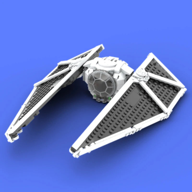 Brick Space Series: Star Wars Inspired Tie Fighter Model Brick Sets
