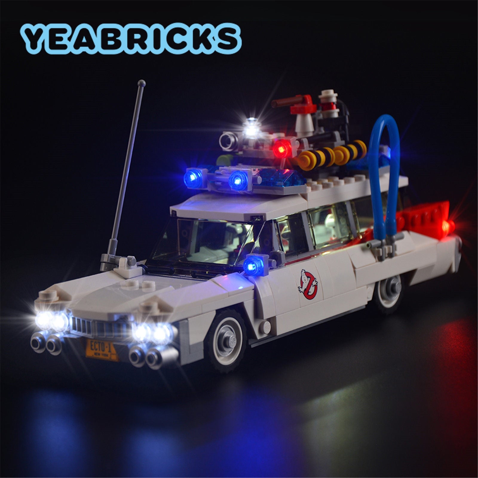 YEABRICKS Building Block Lego-Compatible LED Light Kit Set (Model Not Included)