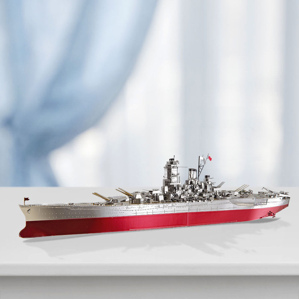 Piececool 3D Metal Yamato Battleship Model Kit