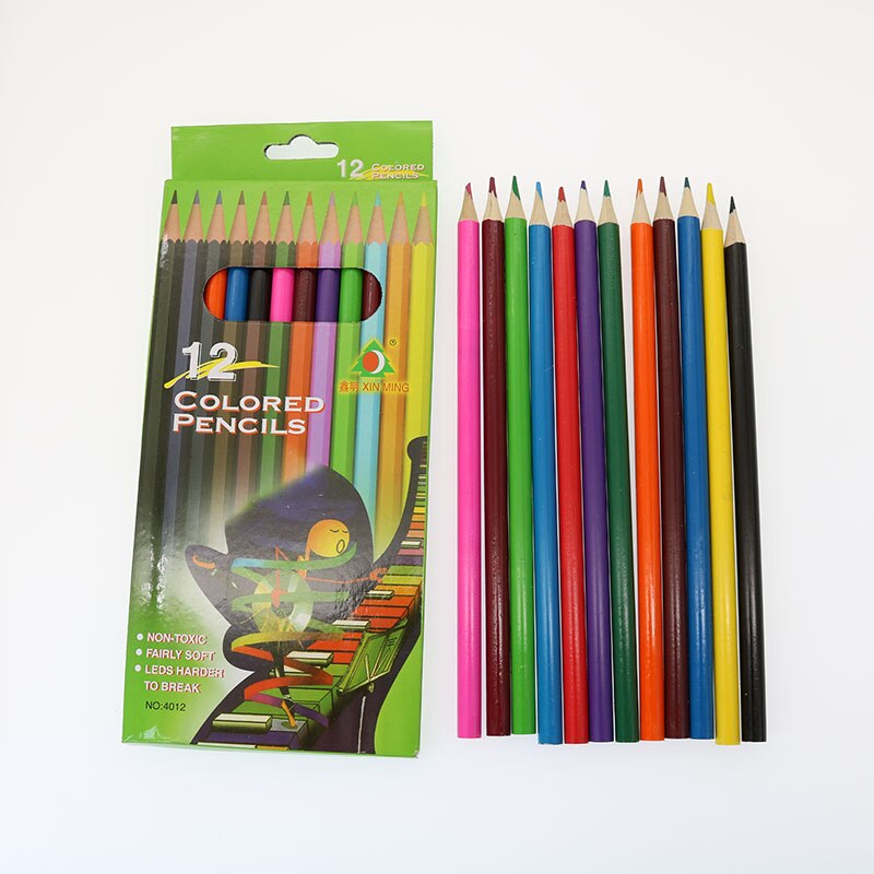 Explore Your Artistic Side with 12pc Coloring Paint Pencil Packs