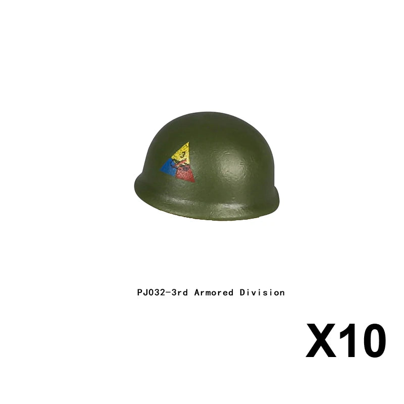 Military Building Blocks – Weapon Accessories, Helmets, and Supply Crates