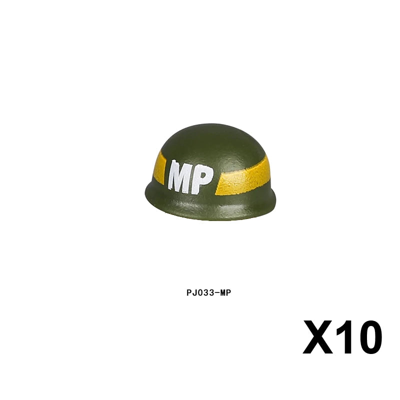 Military Building Blocks – Weapon Accessories, Helmets, and Supply Crates
