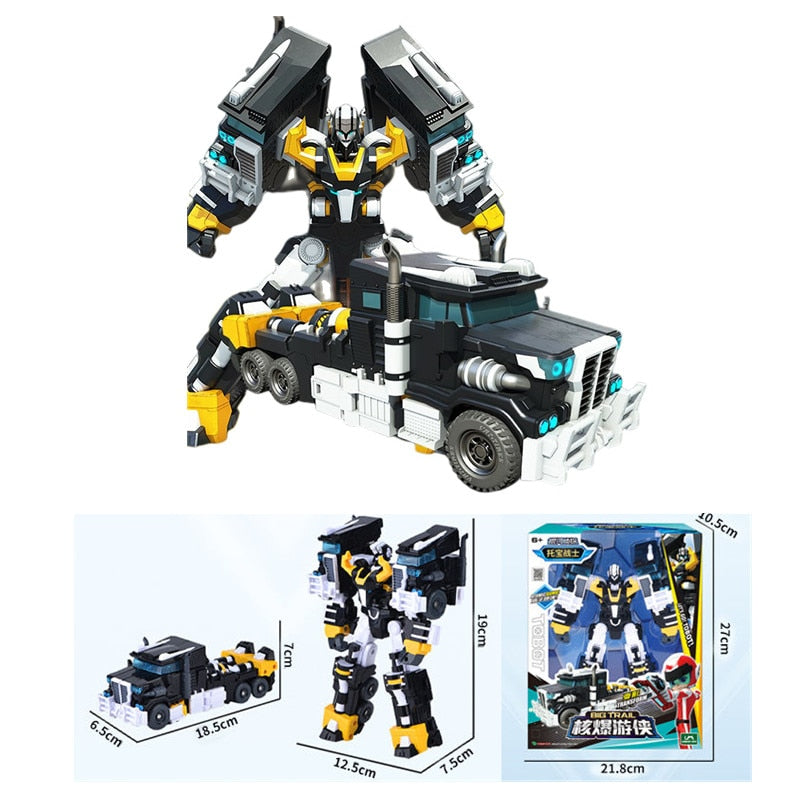 Unleash Imagination with Tobot Galaxy Detectives Korean Animation Transforming Robot Toys - Xclusive Collectibles