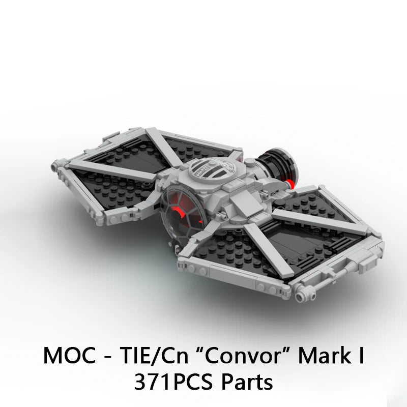 Brick Space Series: Star Wars Inspired Tie Fighter Model Brick Sets - Xclusive Collectibles