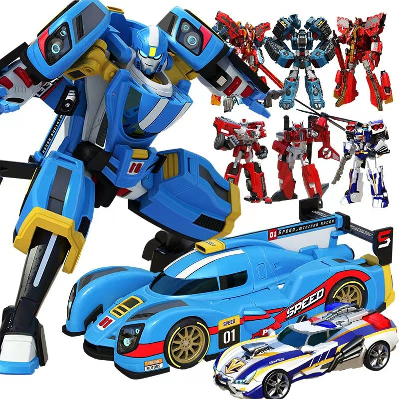 TOBOT Transforming Robot Action Figures - Choose from 10 Robots and Multi-Sets