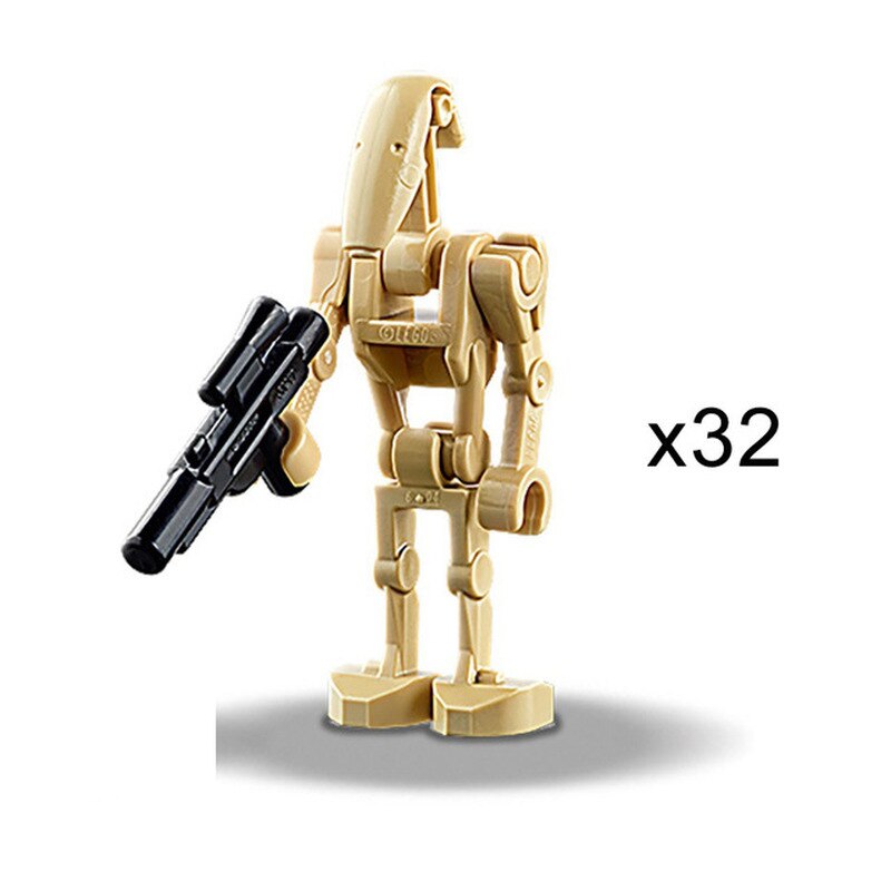 Bandai Star Wars Battle Droids & Transport Collection Brick Set and Figures