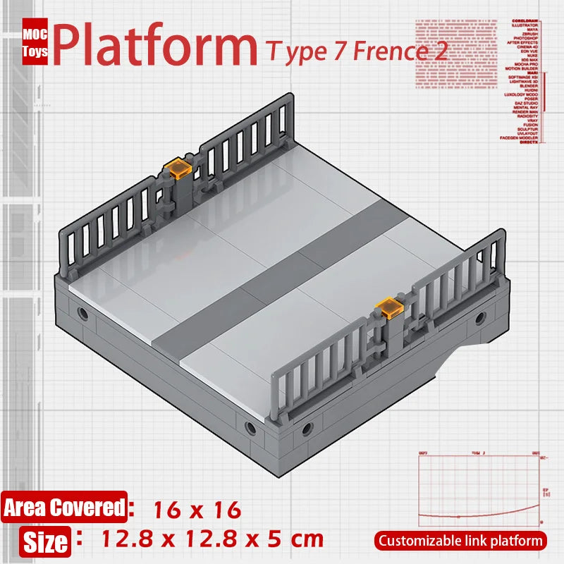 Military Base Defense Building Blocks – Missile Launcher, Supply Containers & Industrial Modules