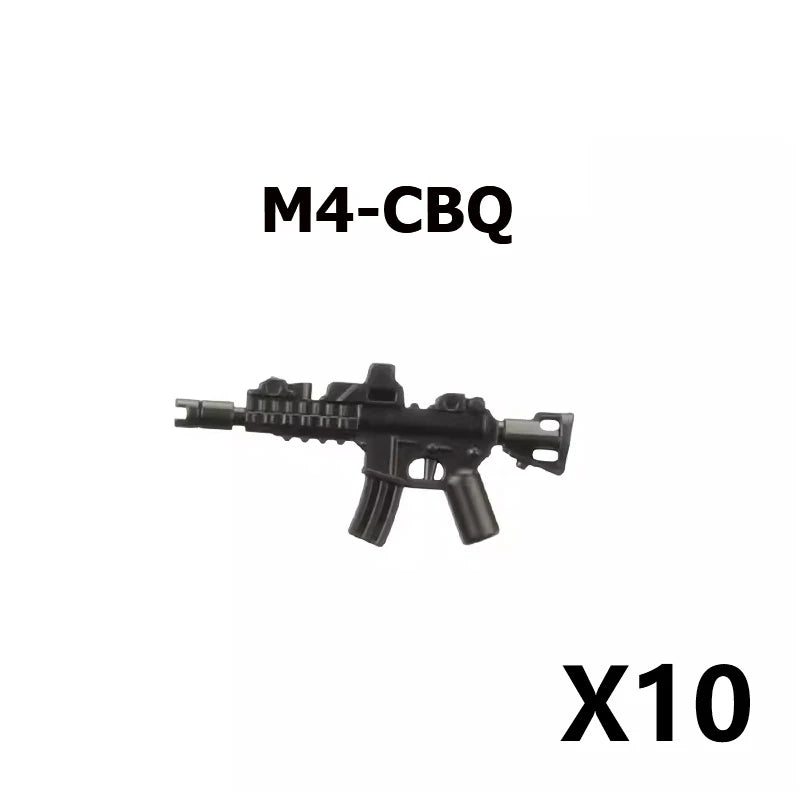 Military Building Blocks – Weapon Accessories, Helmets, and Supply Crates