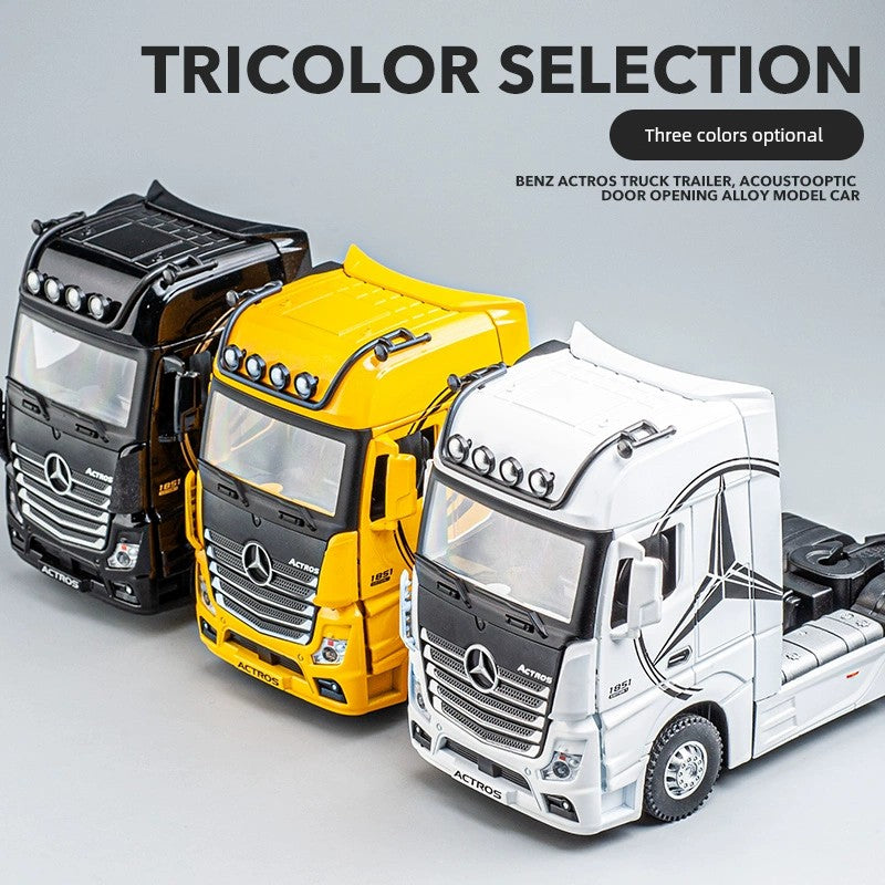 Experience Authenticity: Mercedes-Benz Semi-Truck Model